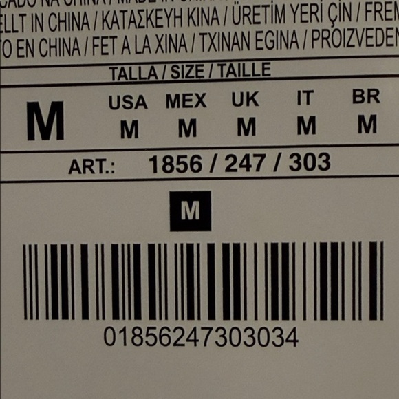 Zara Enameled Metal Fan Earrings Bloggers Fav, Gold Trim New in Box! NIB - Picture 9 of 9